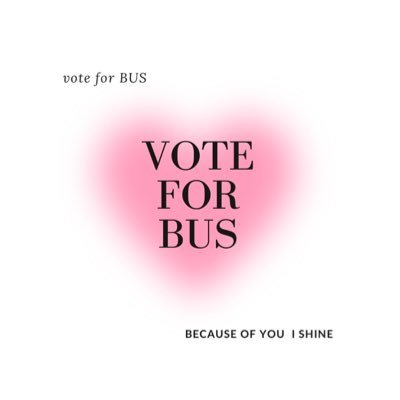 ˗ˏˋ SUPPORT VOTE FOR BUS Becauseofyouishine ´ˎ˗ ˚.✧⋆˚.˳·˖ ☆ ⋆.( #BUSbecauseofyouishine )⋅☆.˳·˖ ⋆.✧̣̇˚. by @peemwasuTH @copperrofficial @phufanclub @teammarckris
