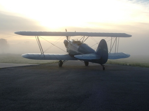 Living the dream. Flying the biplane and Skylane, and aiming for the mountains.