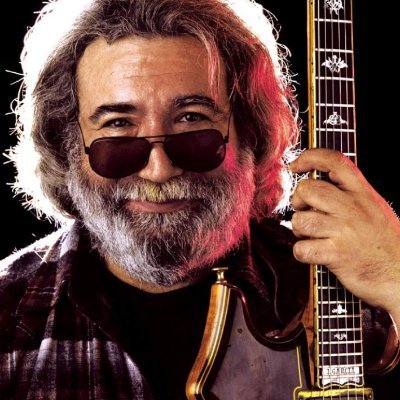 We love Jerry Garcia and the Grateful Dead.  This page is all about the greatest band ever, and their beautiful t-shirt designs throughout the years!  🌈✌️