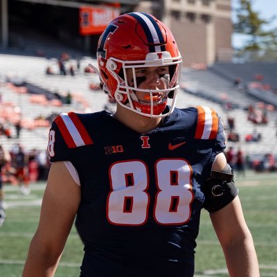Tight End for the Fighting Illini - Brother Rice Chicago Graduate