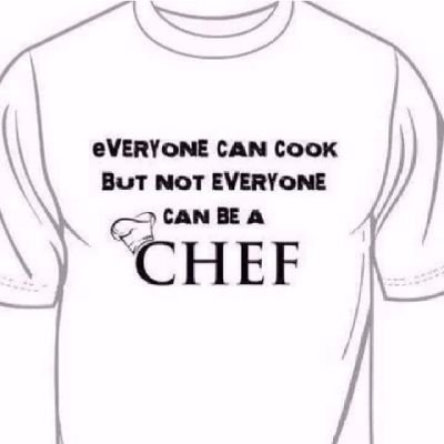Chefhossam13298's profile picture. EVERYONE CAN COOK
But NOT EVERYONE CAN
                                  BE A
                    CEHF
