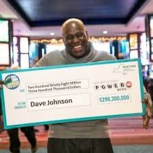 I'm Dave Johnson the winner of the powerball lottery I won $283.3 million I'm giving out $30,000 to my first 2k followers... just DM okay