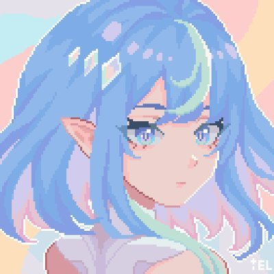 🌸Pixel Artist🌸
⭐Henloooo~ This is my pixel art account~⭐
🩵Commissions Closed🩵
❄️(Slots will open again in May)❄️                
(^・ω・^ )