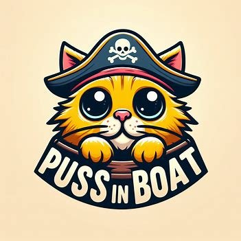 Ahoy,  #PussPirates! Buckle up for a purr-fect meme ride with #PussInBoatCoin! 
Purr-voyage! 🚢😸🏴‍☠️

Join Puss Pirates: https://t.co/qzhhdWPi01 ⚓🏴‍☠️