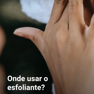 pele sempre limpa sem impurezas