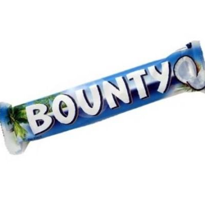 Bounty est une barre de chocolat produite par Mars Incorporated depuis 1951 et vendue mondialement.