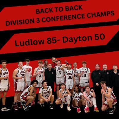 Official Twitter Account for the Ludlow Boys Basketball Program.  Ludlow High School.       Head Coach:  Aaron Stamm