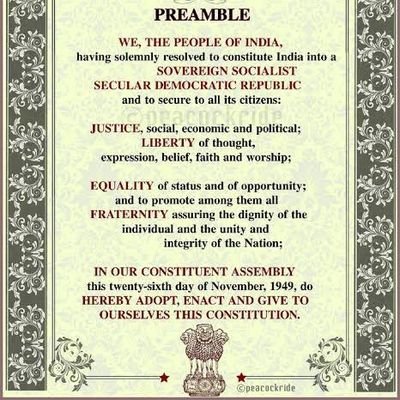 Constitution, Liberty, Justice, Fraternity and Equality.
Roman Catholic ✝️