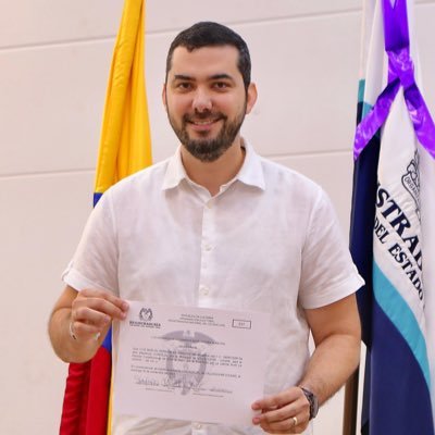 Concejal de Valledupar 2020-2023, 2024-2027. Animalista, Ing. Electrónico, Esp. Gestión de Proyectos, Mtr Gerencia de Proyectos.