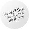 nieczytasz's profile picture. Twitter społecznej kampanii Nie czytasz? Nie idę z Tobą do łóżka!