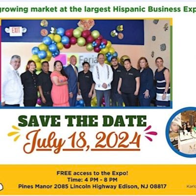 The expo will give all business, Hispanic and non-Hispanic the opportunity to meet, understand each other services & products, allow 4 networking July 18 2024