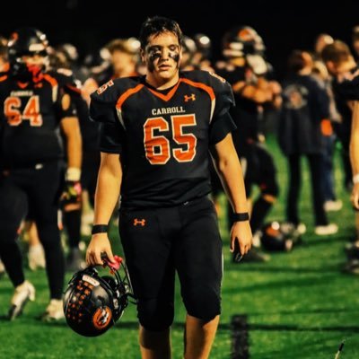 #65 / Iowa / 6’0” 215 / OL-DL / CO 2026 / Carroll High School / Football / Wrestling / Track 712-790-2994