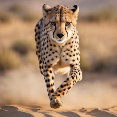 Asiatic cheeta