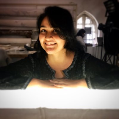 MadniyaMozawala's profile picture. ART conservator