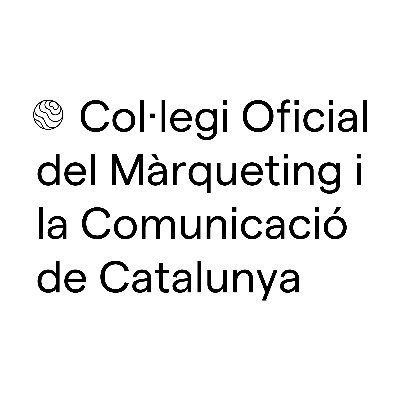 Twitter oficial del Col·legi del Màrqueting i la Comunicació de Catalunya. 
Carrer de Vilafranca, 7, Gràcia, 0802. 
#MàrquetingiComunicació