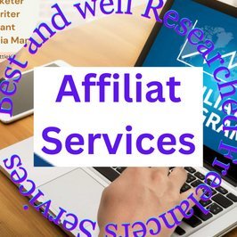 I will provide best affiliate services, products and links which let us grow together.