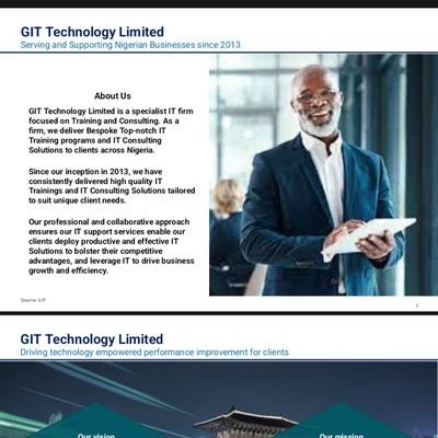 GIT Technology Limited is a specialist IT firm focused on training and consulting.