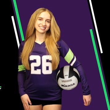 My name is Ava Provinsal, I am a Libero/DS class of 2025. When I step on the court I come with energy and love of the sport.