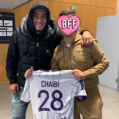 @ToulouseFC & @FaresChaibi28 💜