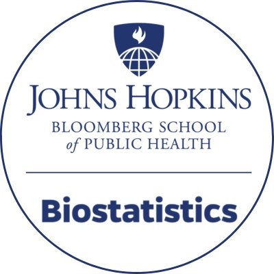 The twitter feed for the Johns Hopkins Bloomberg School of Public Health, Department of Biostatistics; the world's first department of biostatistics.