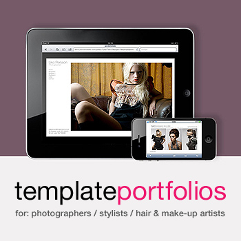 TemplateFolios's profile picture. Template Portfolios offers photographers, stylists, hair &  make-up artists, affordable online template portfolio websites. http://t.co/RhCOzZGE