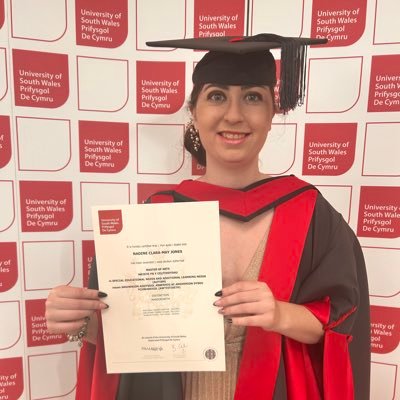 Goes after the impossible determined to change the way for disabilities. 2.1 Upper Class Degree & Ma SEN/ALN ASC Autistic and Neurodiverse Neurodiversity_Cymru