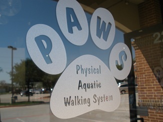 Physical Aquatic Walking System for Dogs. Luxurious,Cage free Daycare for your furry children a.k.a dogs. located in Flower Mound, TX. 972-874-PAWS