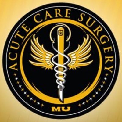 AcuteCareSurgMU's profile picture. University of Missouri Division of Acute Care Surgery: Trauma Surgery, Emergency General Surgery, Surgical Critical Care, Burns, Elective General Surgery.