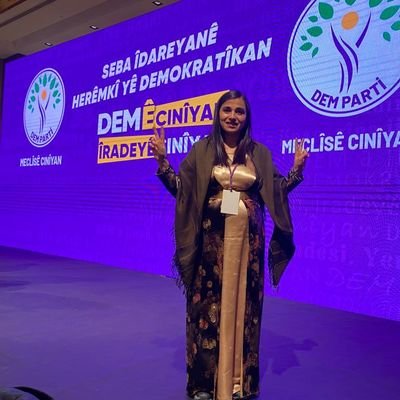 Namzeta Hevserokatiya Şaredariya Colemergê.         
                    
DEM Parti Hakkari Belediyesi Eşbaşkan Adayı.