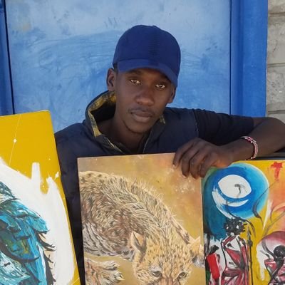 STERK ( STephen Erick Kyalo), Is a self-taught acrylic painter, based out of Nairobi City Kenya. Since the age of 5 Erick knew he wanted to be a painter.
