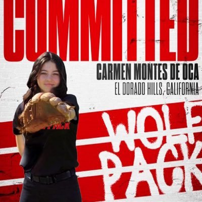 Carmen Montes de Oca• NC State softball commit ♥️🖤🐺• Catcher/3B • BSC Bengals Briggs 16u• Confio en ti ✝️