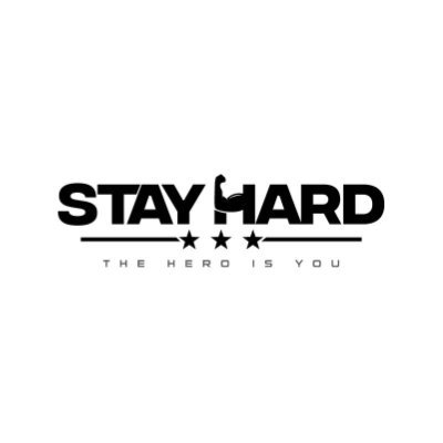 Stay Hard: A community who is pushing limits, embracing resilience and achieving greatness, while looking great in premium and embroidered clothing 💪👕🌟