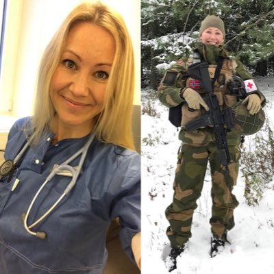 👩‍⚕️Doctor of medicine / Anesthesiology .👩🏻‍✈️NOR Army Officer Candidate School , 🎖️Afgh./ Iraq/ Mali veteran • 🚑Humanitarian NGO volunteer Iraq/ Syria