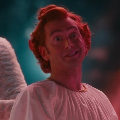 arizacrowley's profile picture. she/her | 25 | 🩷💜💙 | GOOD OMENS | David Tennant & Michael Sheen | fan fic enjoyer🪽 | feel free to interact⚡️🤠 ｜i retweet and like nsfw content❗️