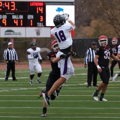 6’3”190lbs | 40 yard: 4.51 | 🏈WR/CB | ⚾️ OF/1B | @cmumavsfootball Commit | 720-518-7314 NCAA ID:2208640470