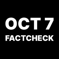 Oct7factcheck.com(@nickburbank710) 's Twitter Profile Photo