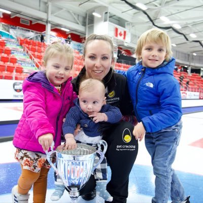 Mother, wife, and curler, skip on @teamhoman