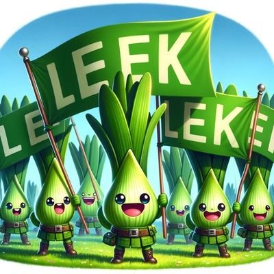 xiangtaobaba's profile picture. leek英文意思韭菜，brc20后起之秀

$leek$brc20#leek#b