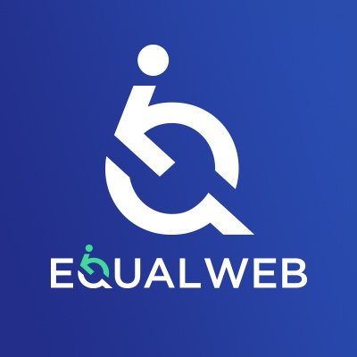 EqualWebDotCom's profile picture. EqualWeb is a world leader and pioneer in web accessibility, we provide businesses digital accessibility solutions making websites 100% complaint.