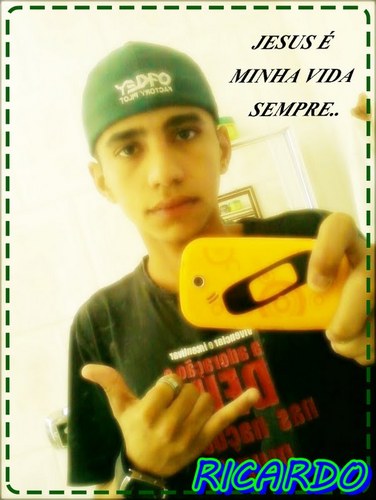 Ousado determinado, e filho do Deus altissimo..eu Ricardo..