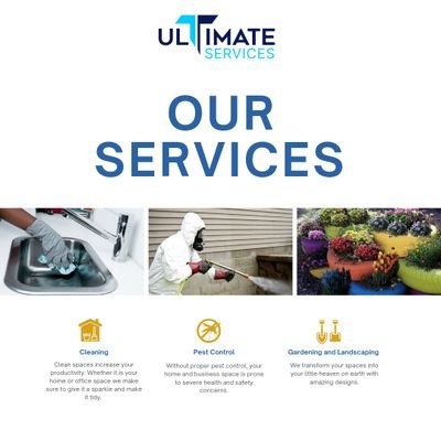 ultimate_ke's profile picture. Kenya's most reliable and professional service provider in:
▪︎Pest Control 🐞
▪︎Cleaning Services 🧹
▪︎Housekeeping and Homecare 🏘

#pestcontrol #cleaning