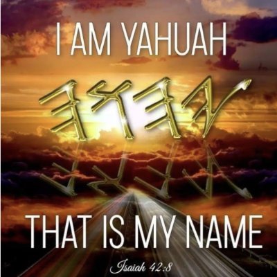 All Praise given to Our Father YAHUAH for giving us His ESSENCE of life.