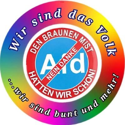 Linksgrün versiffter Pensionist;

AfD und andere Faschisten, Putinfreunde, Rassisten und Schwurbler verpisst euch!
🏳️‍🌈🇺🇦💚
#wirsindmehr
#fckafd