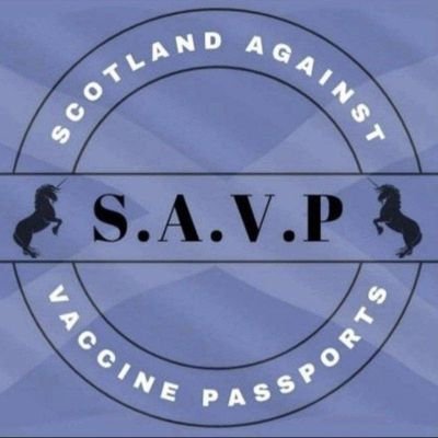 Campaigning to end unnecessary and discriminatory vaccine passports and restrictions in Scotland, and elsewhere. #novaccinepassports #nodigitalid #nolockdowns