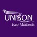 UNISON East Midlands (@UNISONEastMids) Twitter profile photo