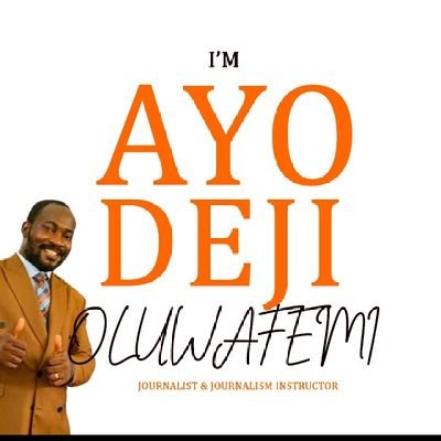 AyodejiFemi13's profile picture. Journalist and Journalism Instructor.