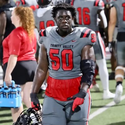 6'5 300 SWJCFC All Conference RG @ Trinity Valley Community College.