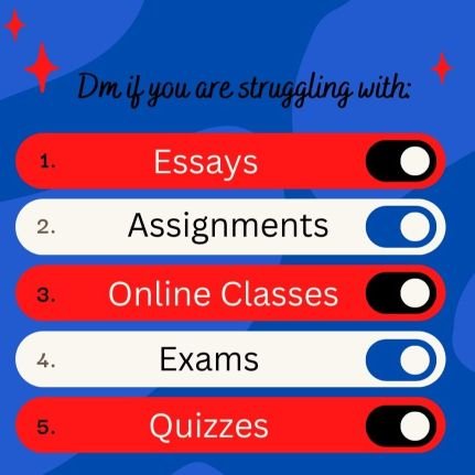 Expert's HELP in... ESSAYS, ONLINE CLASSES, QUIZZES, HOMEWORK, PROJECTS, TESTS, ASSIGNMENTS, THESIS, CODING,PROGRAMMING ...ETC