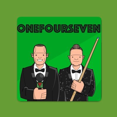 The Onefourseven Snooker Podcast, hosted by @announcerphil and @magician147, winner of the Sports Talk Category in the 2024 Sports Podcast Awards!