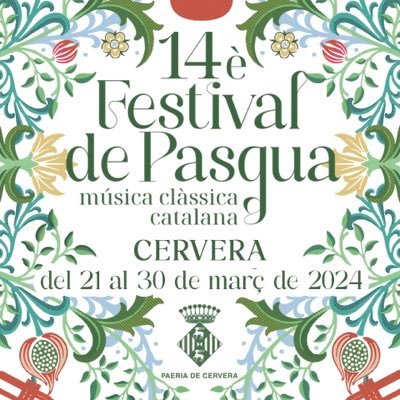 🎼 El Festival de Pasqua vol ser una mostra de la música clàssica catalana 👉 Del 21 al 30 de març de 2024 🎟